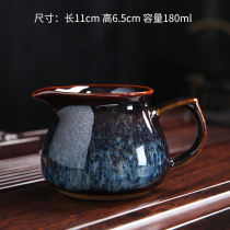 Kiln change Tianmu glaze Jianzhan kung fu tea set public Cup Tea Sea single product tea tea ceremony spare parts uniform Cup