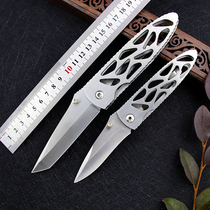 Folding knife Military field survival knife Tritium gas knife Portable knife Mini outdoor knife Self-defense cold weapon