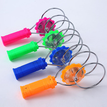  Magic flying gyro Magnetic rotating magnet Magnetic luminous track gyro Colorful brilliant luminous lights