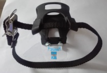 Home fitness spinning bike Bike pedal Pedal Dog mouth cover with mounting nut and metal clip buckle strap