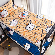 Milk velvet bed sheet single student dormitory single padded quilted children mattress cartoon winter plus velvet non-slip
