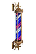 LED retro Wall Wall hair salon Barber Shop logo light box hairdressing lamp hanging wall direct sales