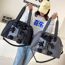 Short Travel Bag Girls Light Students Small Luggage Bags Ins Nets Red Hand Casual Waterproof Tourist Bag Luggage Bags