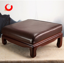 Buddhist hall Home Temple Supplies Solid Wood Leather Baiver Mat Kneeling Mat Kowtow Mat to beat the Pheu Bayou Bench Bayern chair Baie cushion