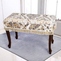 Customized fabric fashion dustproof piano stool cover modern European makeup shoes entrance stool single double lift stool cover