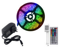 Waterproof 5M 24W Rgb smd Light Led Strp 44KEYstring lights