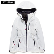 FOXIEDOX outdoor stormtrooper womens long three-in-one windproof waterproof down warm jacket ski clothing