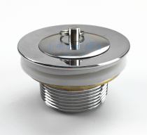 All copper padded bathtub leather plug falling water barrel water head shower room bathtub drain bathtub plug water fittings