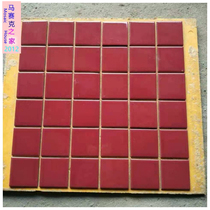  Wine red glazed mosaic tiles Ceramic simple wall tiles Bar bar Hotel bathroom non-slip floor tiles background wall