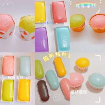 Foaming Squishypu Simulation Sticky Cake Slow Rebound Toy Bread Vent Decompression Artifact Kneading Music