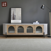 Nordic light luxury style simple modern retro French American TV cabinet living room bedroom sideboard small apartment