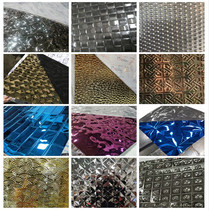 Ceiling Ceiling Smallpox Colorful Water Polo Board Metal Liquid Decorated Water Corrugated Stainless Steel Plate Solid CUHK Water Polo Mirror