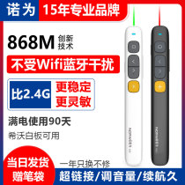 Nuowei multi-function laser page turning pen charging ppt remote control Teacher speech projector Xiwo multimedia remote control slide lecture Infrared teaching electronic pointer pen EMCEE treasure