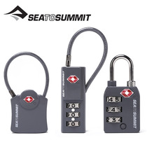 New product sea to summit Anti-theft key password lock Rod luggage customs lock TSA certification lock