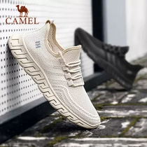 Camel mens shoes 2022 autumn new fashion light sports casual shoes breathable mesh shoes shoes mens trendy shoes