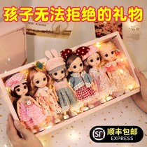 Childrens toys girls 4 girls birthday gifts little girls 2 years old baby 3 A 9 obedient Barbie princess doll