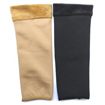 Knee pads cover warm women short men Old cold legs cold joints autumn and winter plus velvet thickened leg socks inside and outside wear