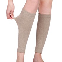 Calf warm sports socks set female old cold legs cold knee pads thin breathable leg guards air conditioning room ankle protection foot cover