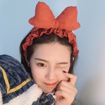 Hair band female face wash makeup mask beauty headscarf cute ears crab hair hoop hair band