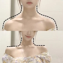 (Beautiful shoulder artifact) Via recommends staying away from thick shoulders not slipping shoulders sliding shoulders model temperament