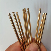  Copper capillary outer diameter 4m Inner diameter 3mm2mm Wire sleeve takeover deep hole brass tube Copper tube punching processing