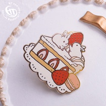 (Customized) Star Idol love Bean animation badge metal brooch cute Japanese JK pin accessories school badge customized