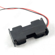 No. 5 2 battery holder with cable 2 sections AA back to back battery box No. 5 Section 2 back stack back battery box