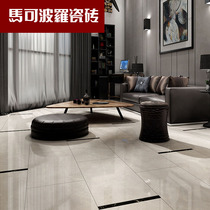 Marco Polo tile full cast glazed floor tiles Non-slip simple modern living room floor tiles Platinum century