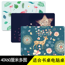 60 × 40 Animation Literature and Art hipster Mouse Pad Table Pad Office Fashion Creative Cute Simple and Beautiful Super Large