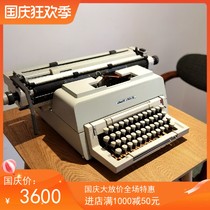 Italian olivetti brand LINEA98 mechanical English typewriter 70s normal use retro literary gift