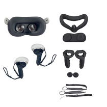 Applicable to Oculus quest 2 accessories silicone sleeve eye mask storage bag replacement open listening headband link line