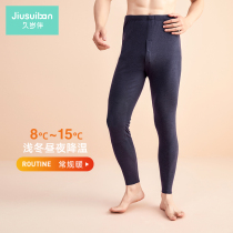 Long Twenties Companion Mens Warm Pants 2021 Autumn Winter New Products Fever Lining Pants Wool Pants Bottom Elastic Line Pants Cotton Pants