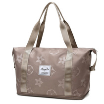 2021 sets of drawbar luggage bag air boarding kits for men and women on business trips waterproof printed light and portable travel bag