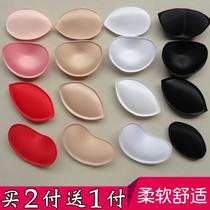 Thickened sports breathable bra pad bra bra inner pad insert underwear bra insert sponge pad breast pad breast pad