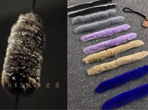 High quality and high quality color cattail shock absorption Rex rabbit hair shock absorption fur bowstring shock absorption beauty hunting traditional Taihua Xuansheng