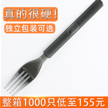 High-grade disposable fork individually packaged take-out fruit light salad commercial thick steak spaghetti western fork