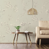 ROEN ruran wallpaper English imported paper Nordic bedroom living room TV background environmental protection wallpaper 422803