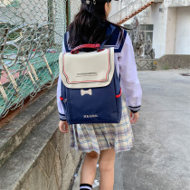 Burly champion joint schoolbag female 2021 new Korean version of high school students high Yan value small group Harajuku large capacity tide