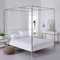 Mosquito Net Bracket Rod Plus Coarse Thickening Home Single Buy Accessories Stainless Steel Shelf Full Frame 1 5 1 8 2m Mi Bed