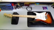Fender custom TUSQ nut guitar repair