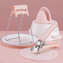 Stainless steel anti-scalding clip holder tray tray holder clip kitchen gadget artifact finger cover