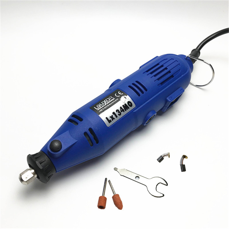 Promotional speed control mini electric grinding 130W jade polishing handheld multi-functional electric engraving machine miniature electric drill