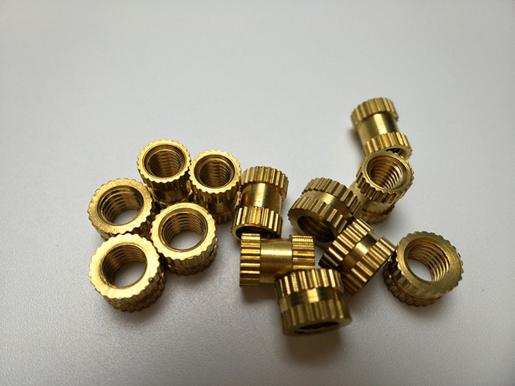 Spot copper mosaic Injection copper nut Double flower copper nut copper roller nut copper flower mother M3 M4