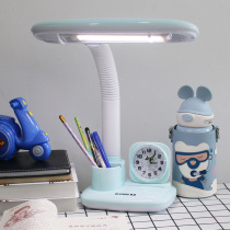 Table lamp learning special eye protection primary school desk plug-in children cartoon Huaxiong eye protection lamp home Learning Lamp