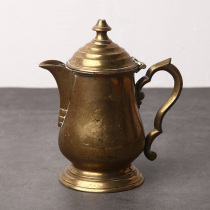 Germany Amoy back to the 60s copper pot vintage retro Nordic decoration European old collection shooting props