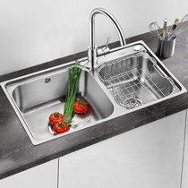 Olin stainless steel sink JBS2T-OLCT313S (50 water)Actually home