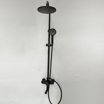 ANHUA sanitary ware Ming rod shower Simple modern comfortable water flow soft fashion industrial style N3S688BK