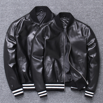 Lose Money sale leather leather clothing men and women short Haining motorcycle leather jacket 2021 Spring and Autumn New Korean version slim thin