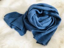 Milk-like soft pure cashmere knitted cashmere scarf super warm