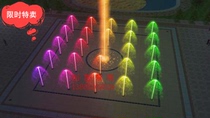 Design customized music fountain program-controlled fountain garden landscape fountain music controller package design and installation